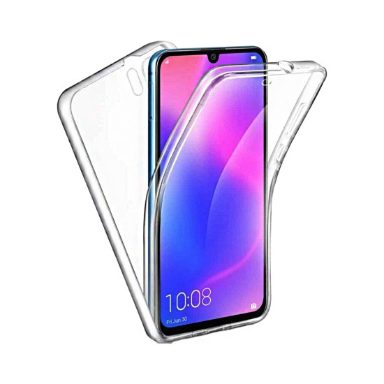 Funda de Silicona 360º para Huawei Y7 2019/Y7 Pro 2019 Transparente